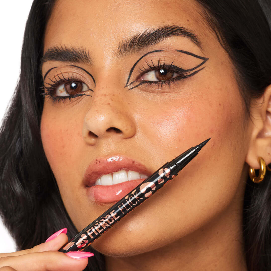 Fierce Flick Felt Eyeliner Pen Black