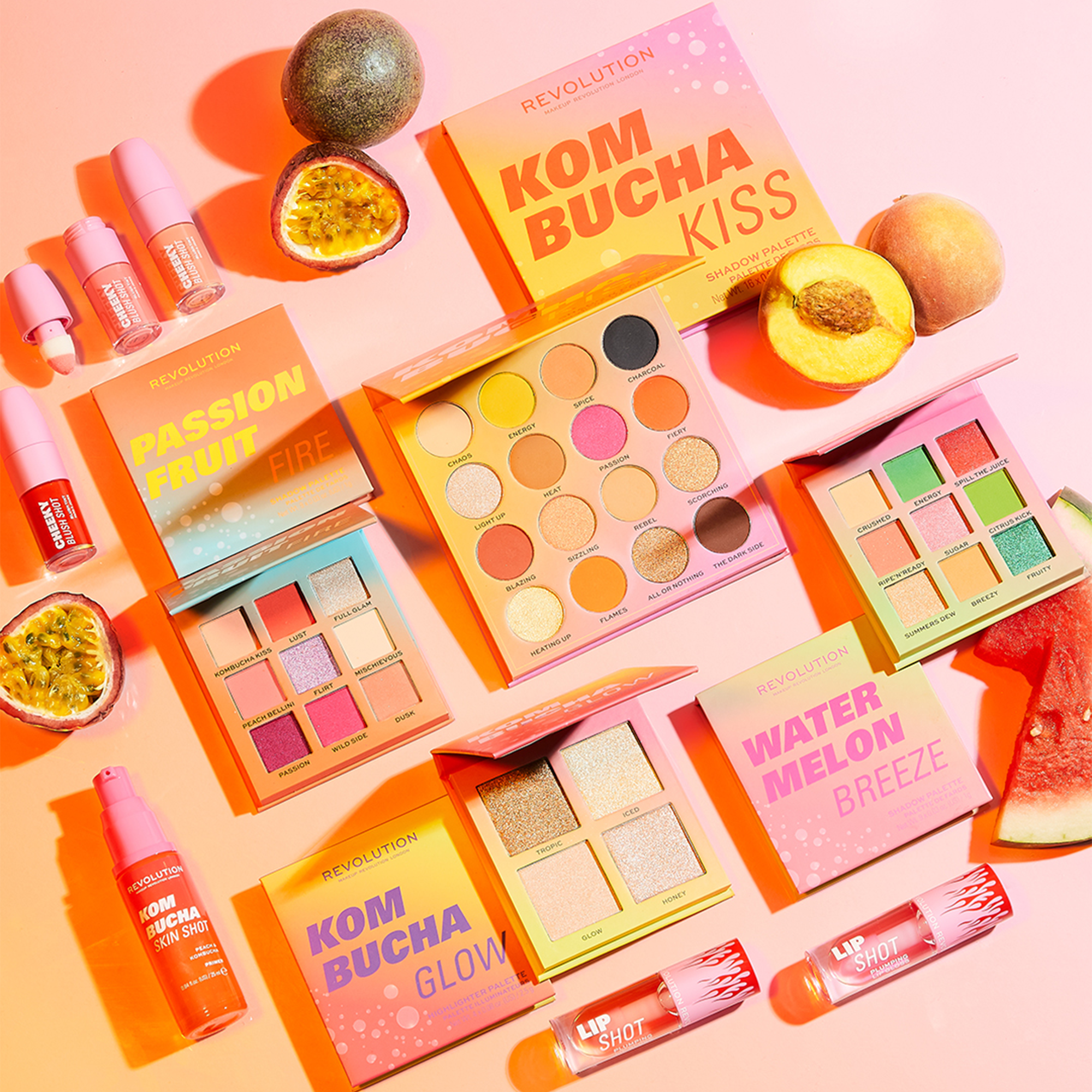 Revolution Hot Shot Passion Fire Shadow Palette